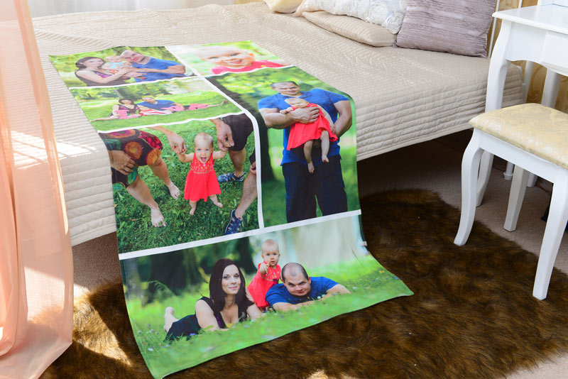 Fotodeka - fleecová deka s vlastní fotografií 180x150cm